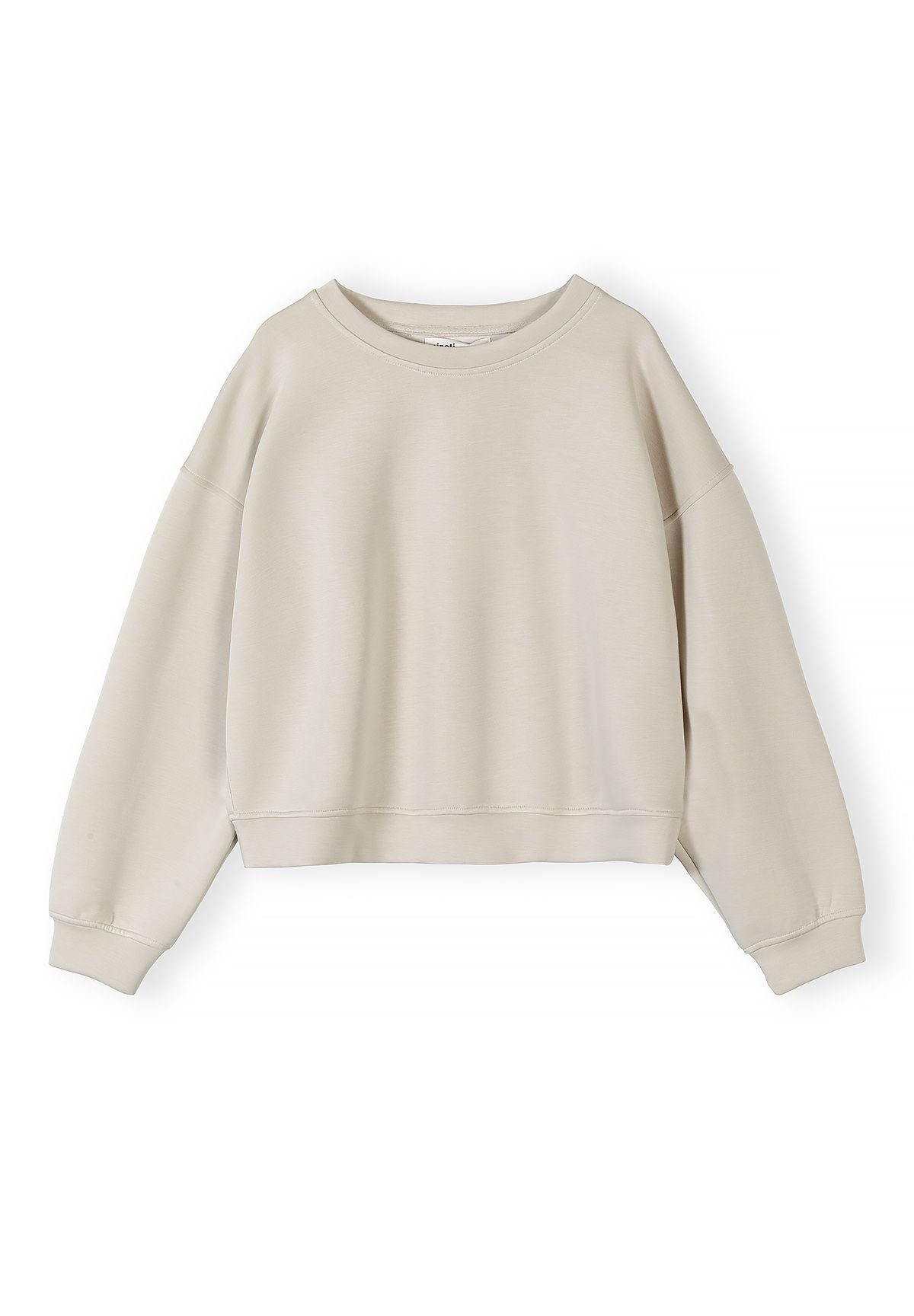 Sweatshirt and Shorts Set, Beige, Loungewear - 3