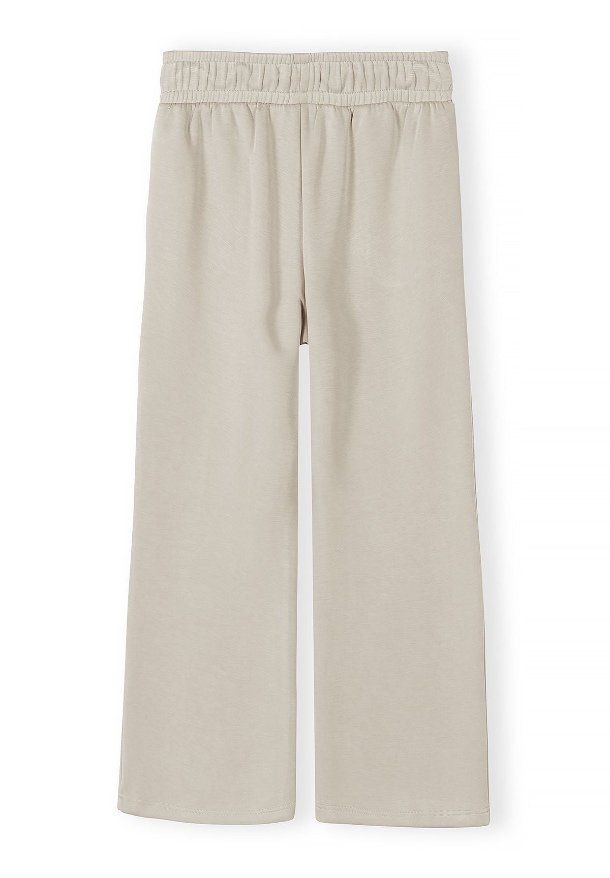 Wide Leg Joggers, Beige, Drawstring - 2