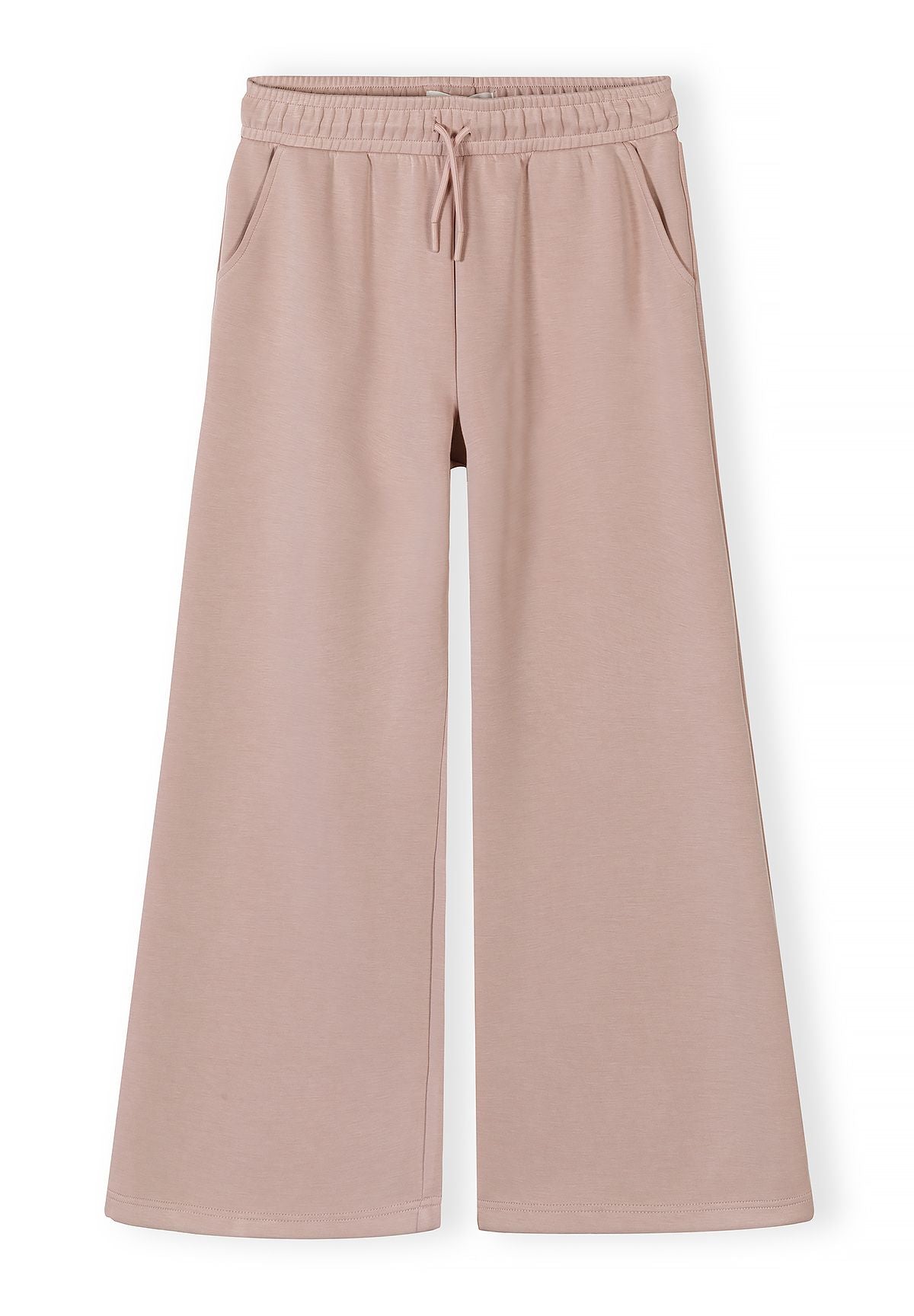 Wide Leg Joggers, Pink, Viscose Blend - 1