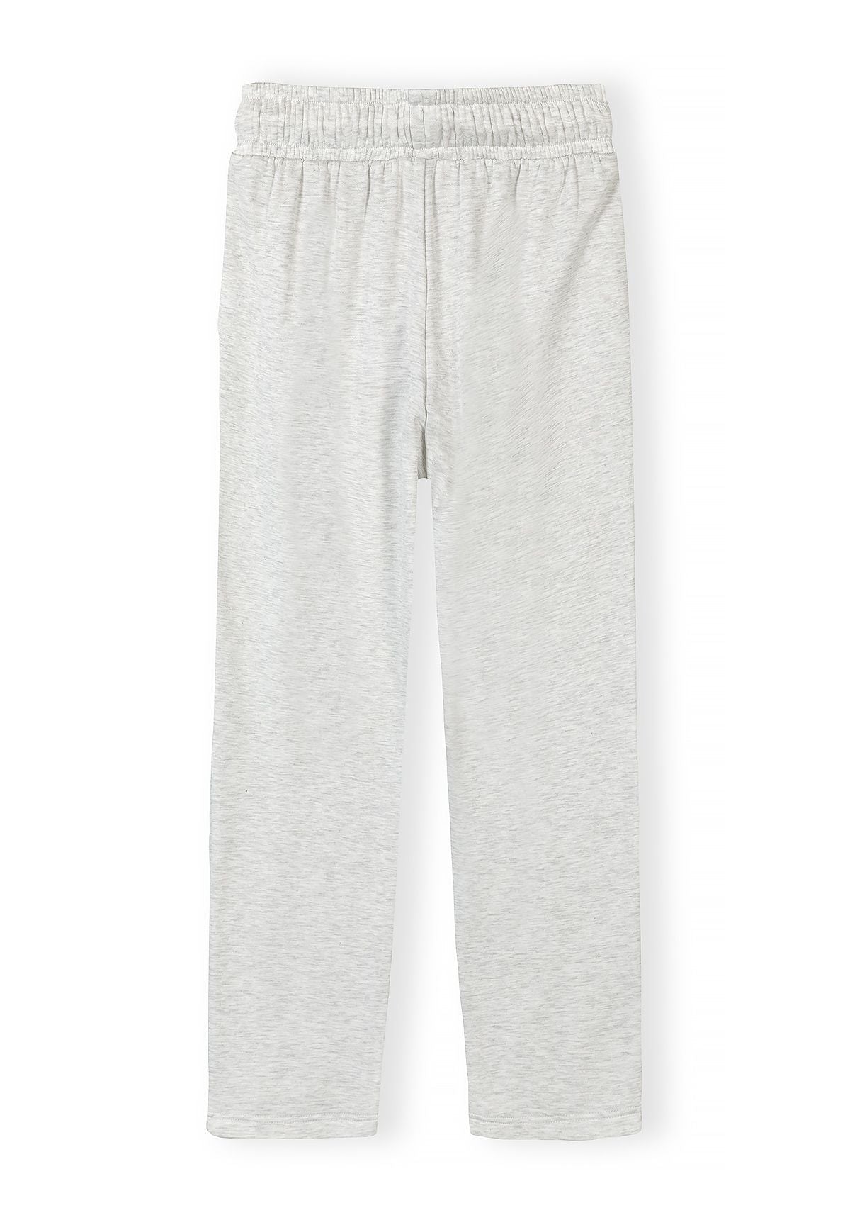 Wide Leg Joggers, Light Grey Marl - 2