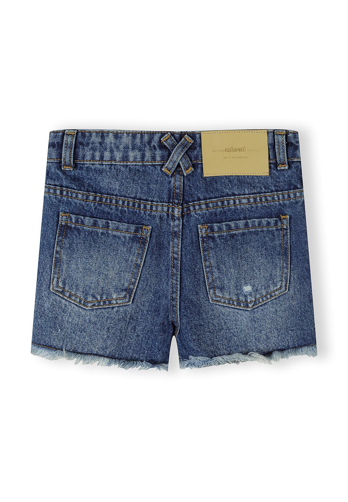 Denim Shorts 2-Pack, Ripped Detail, Blue - 6
