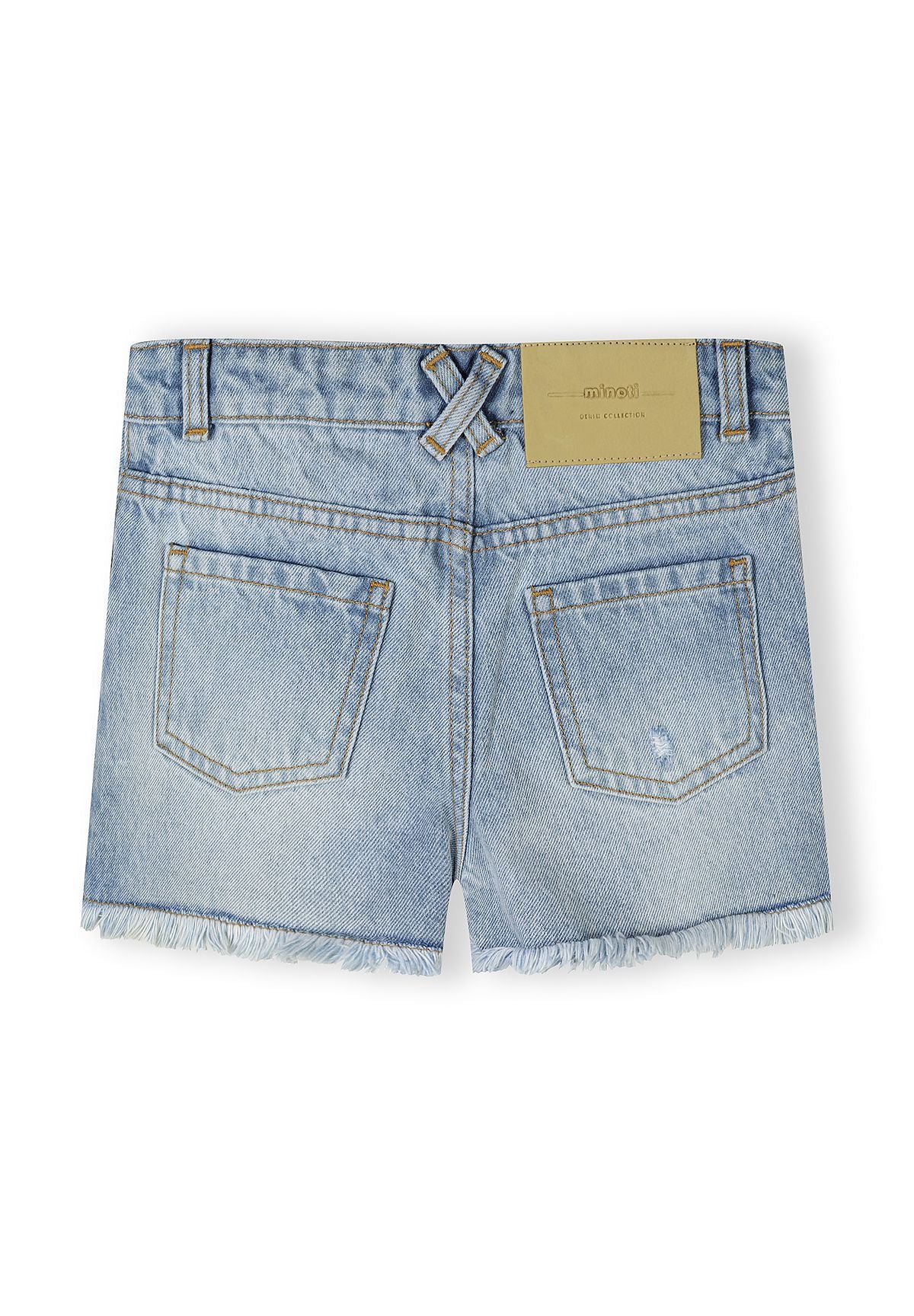 Denim Shorts 2-Pack Distressed Straight Blue Black - 3