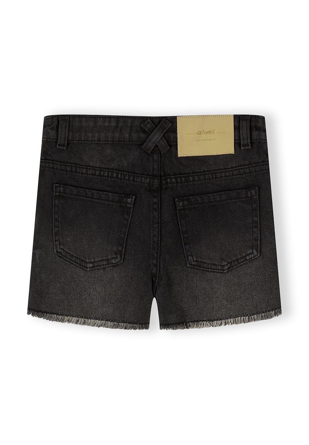 Denim Shorts 2-Pack Distressed Straight Blue Black - 5