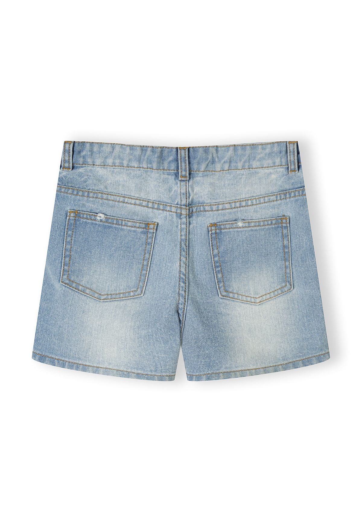 Denim Shorts 2-Pack High Waist Blue - 5