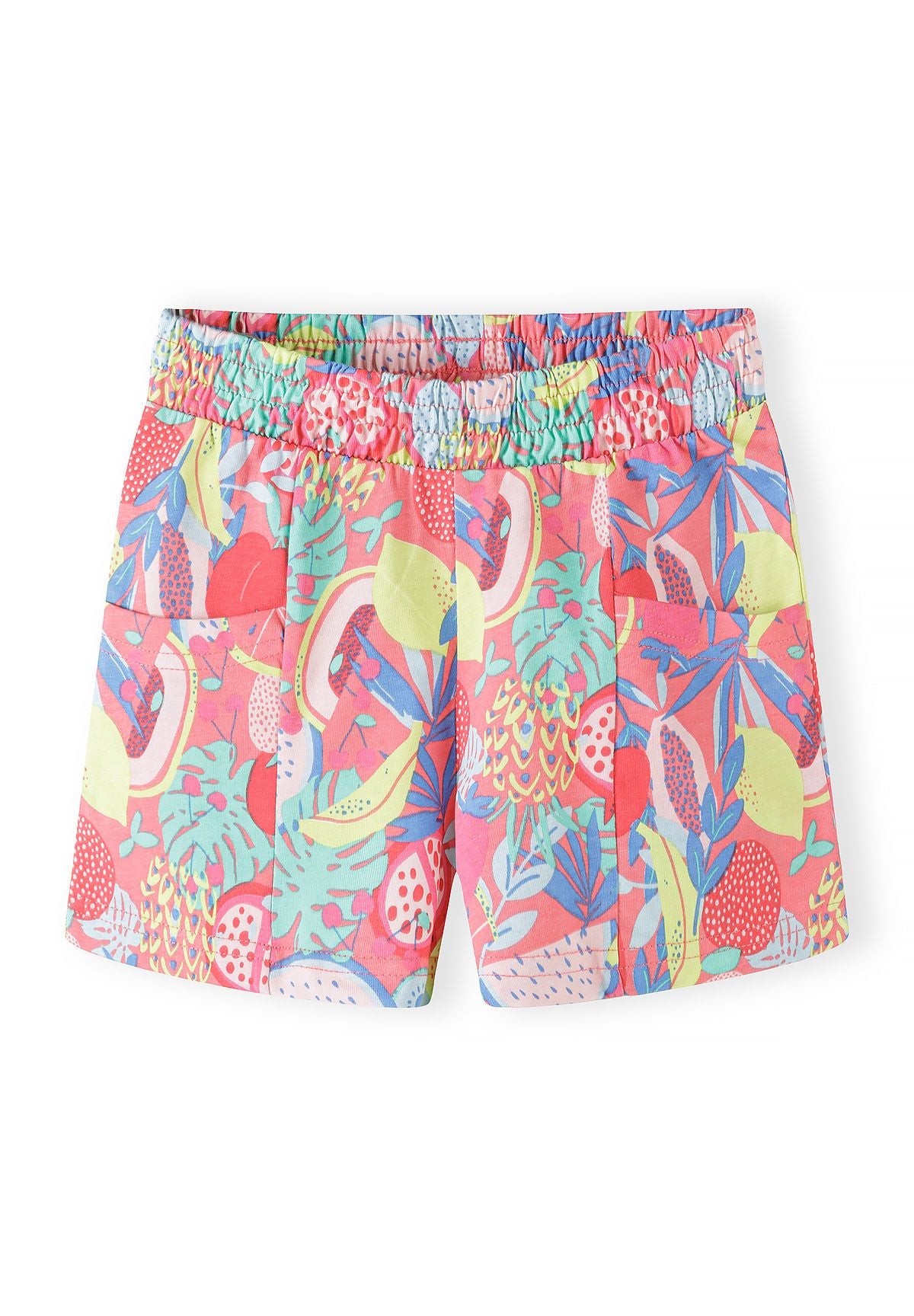 Jersey Shorts 3-Pack Tropical Print Side Pockets - 5