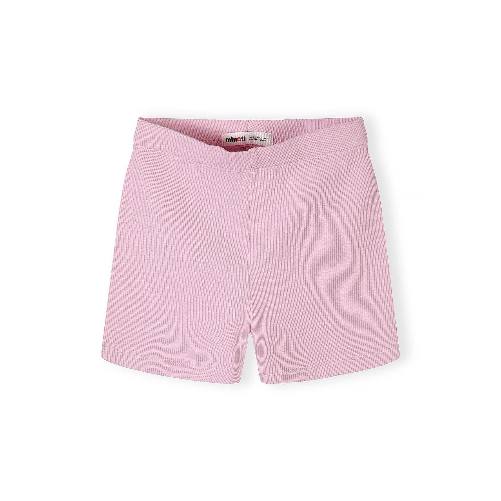 Cycling Shorts 5-Pack, Ribbed Jersey, Pastel Mix