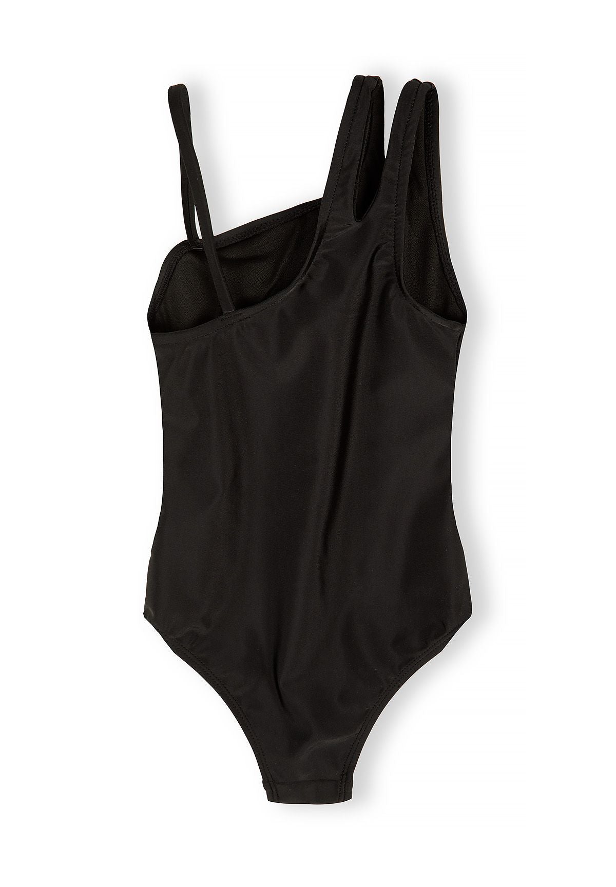 Asymmetrical Swimsuit, Black, Cut-Out Detail - 2