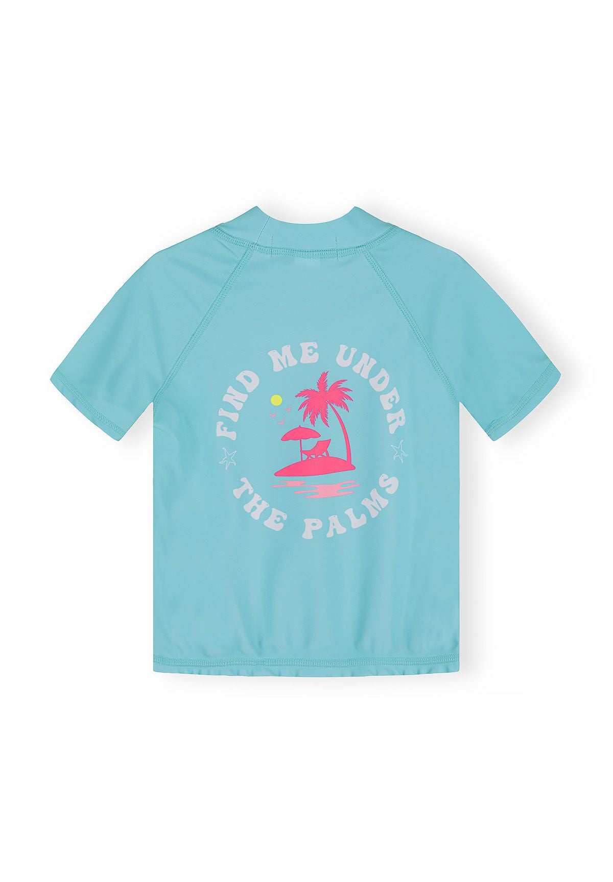 Swim T-Shirts 2-Pack, Raglan, Tie-Dye Blue Pink - 8