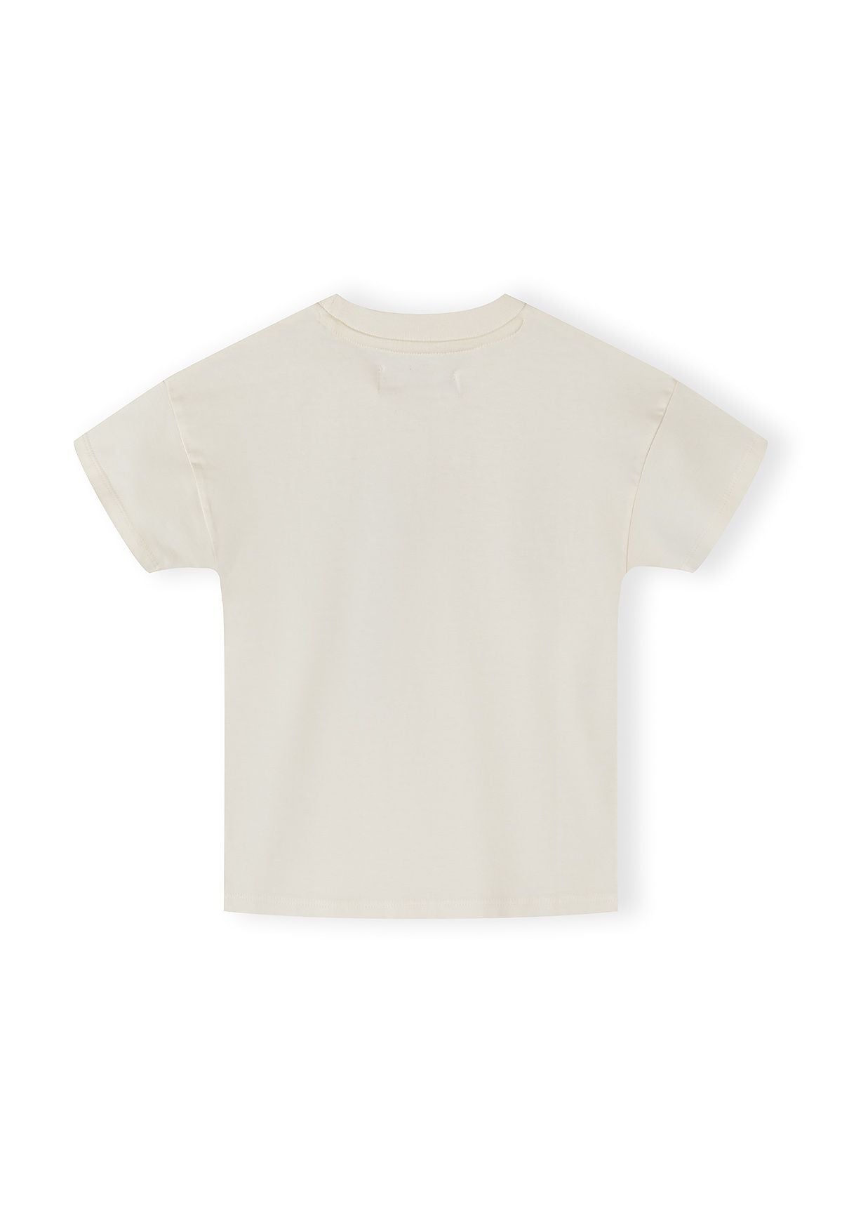 Short Sleeve T-Shirt, Crochet Detail COOL, Off White - 2