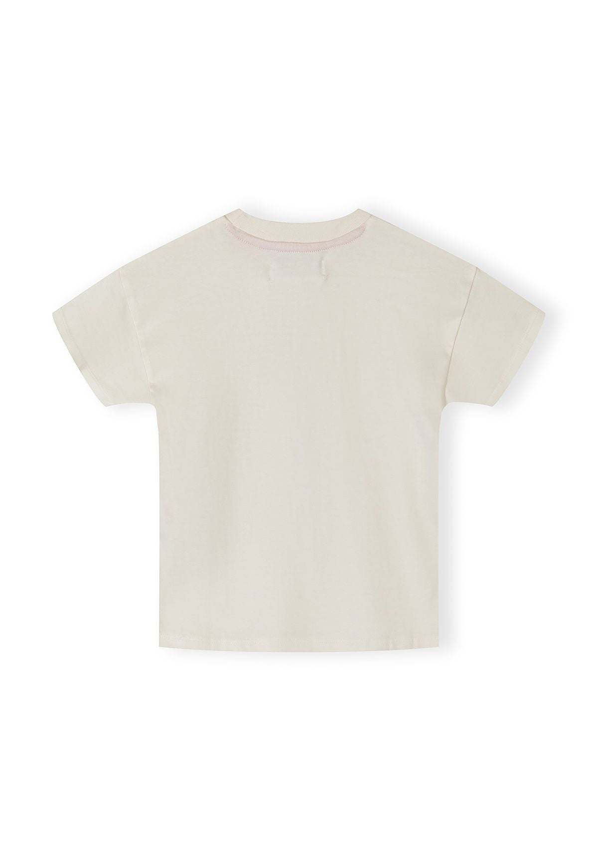 Short Sleeve T-Shirt, Daisy Print, Cream - 2