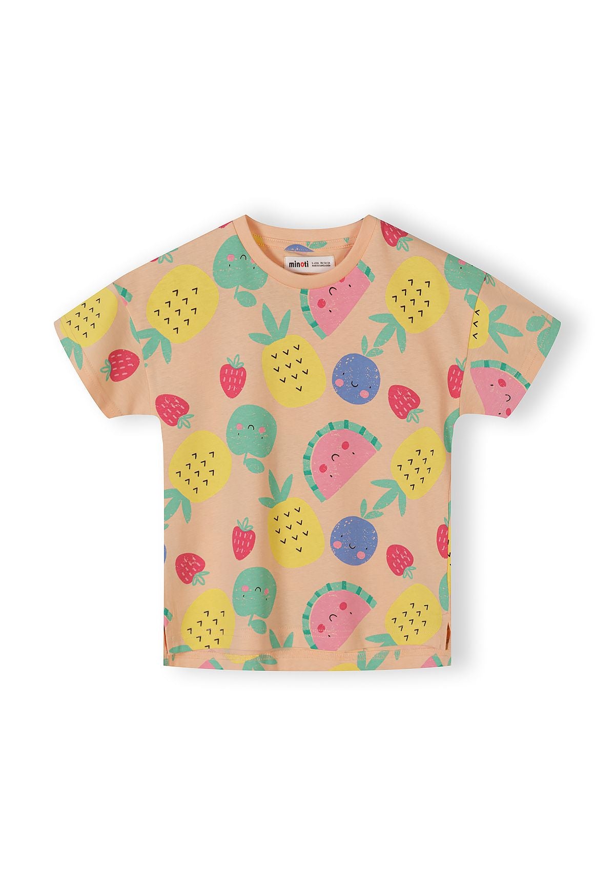 T-Shirts 5-Pack Fruit Print Multicolour - 5