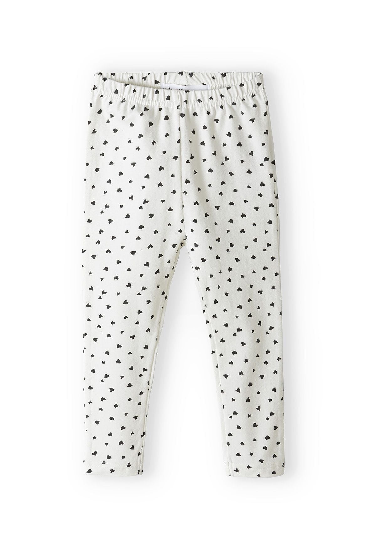 Broderie Top & Heart Leggings Set, Navy Cream - 5