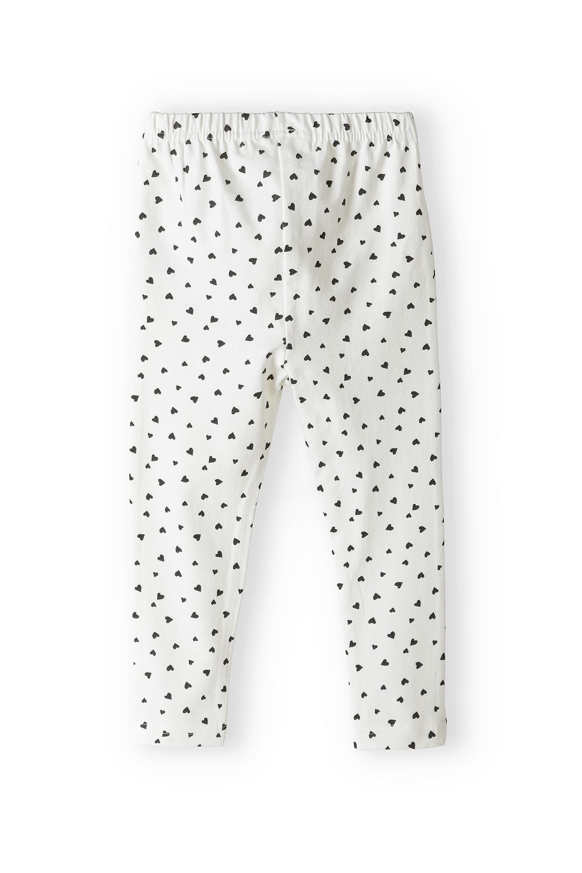 Broderie Top & Heart Leggings Set, Navy Cream - 6