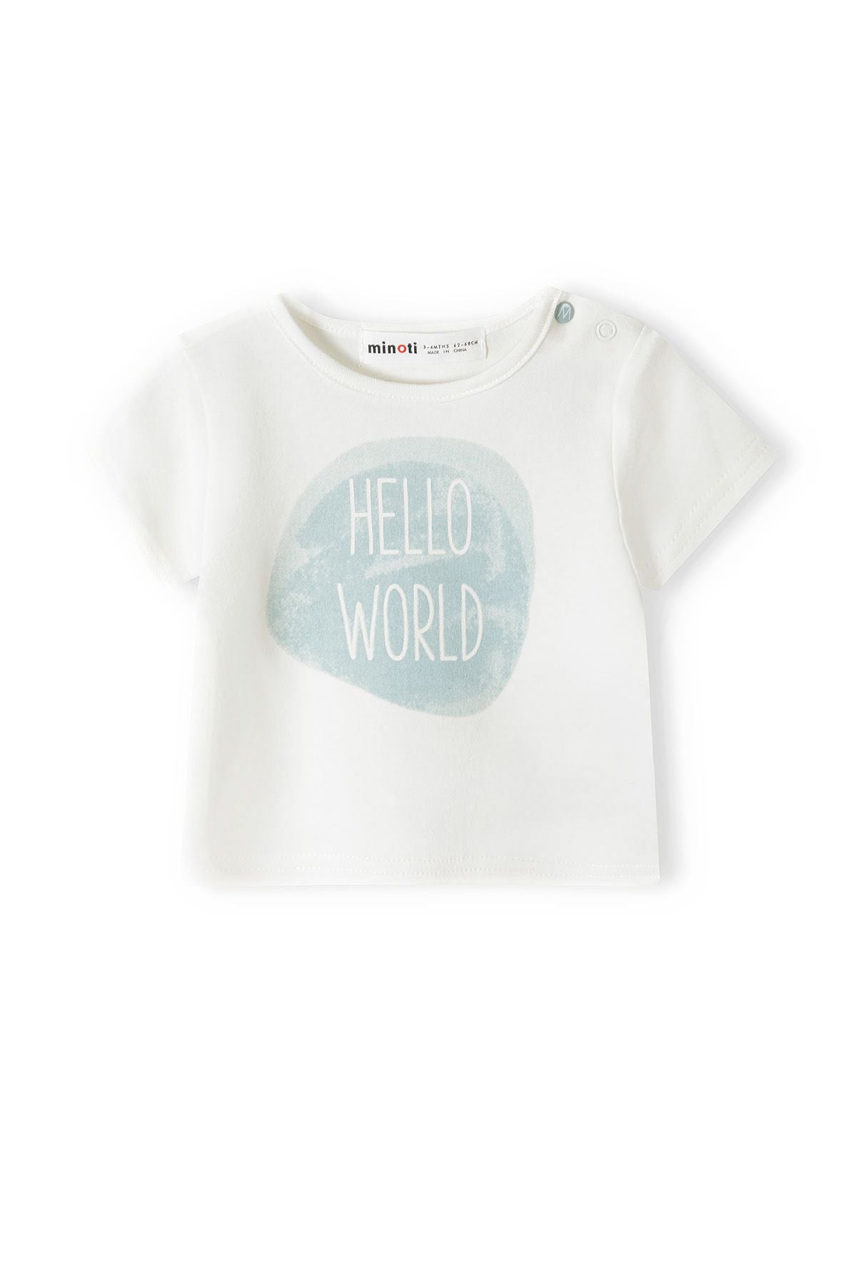 T-Shirts 2-Pack Stripe & Print Blue White - 5
