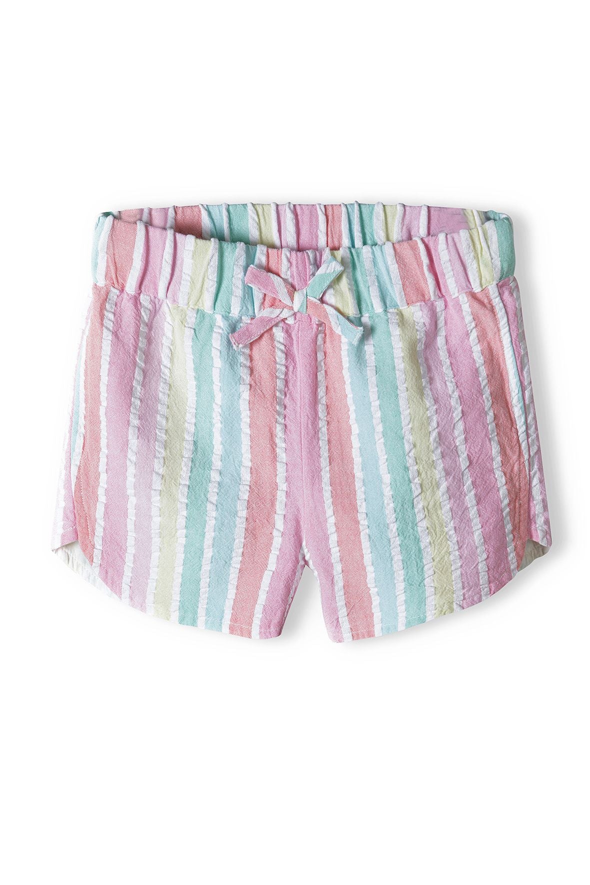 Striped Shorts, Pastel Rainbow, Bow Tie - 2
