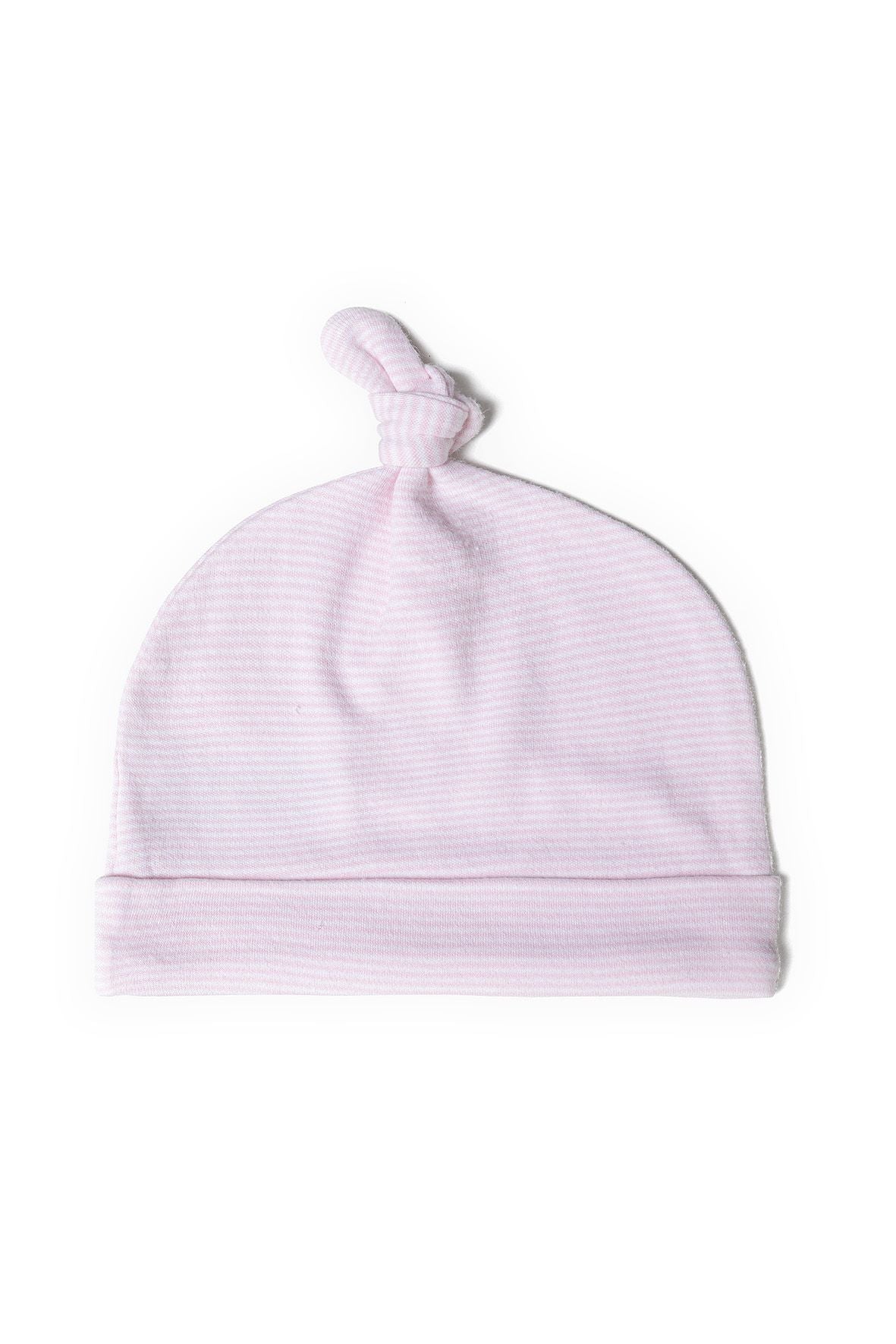 Knotted Baby Hats 2-Pack, Dinosaur Print & Stripe - 2