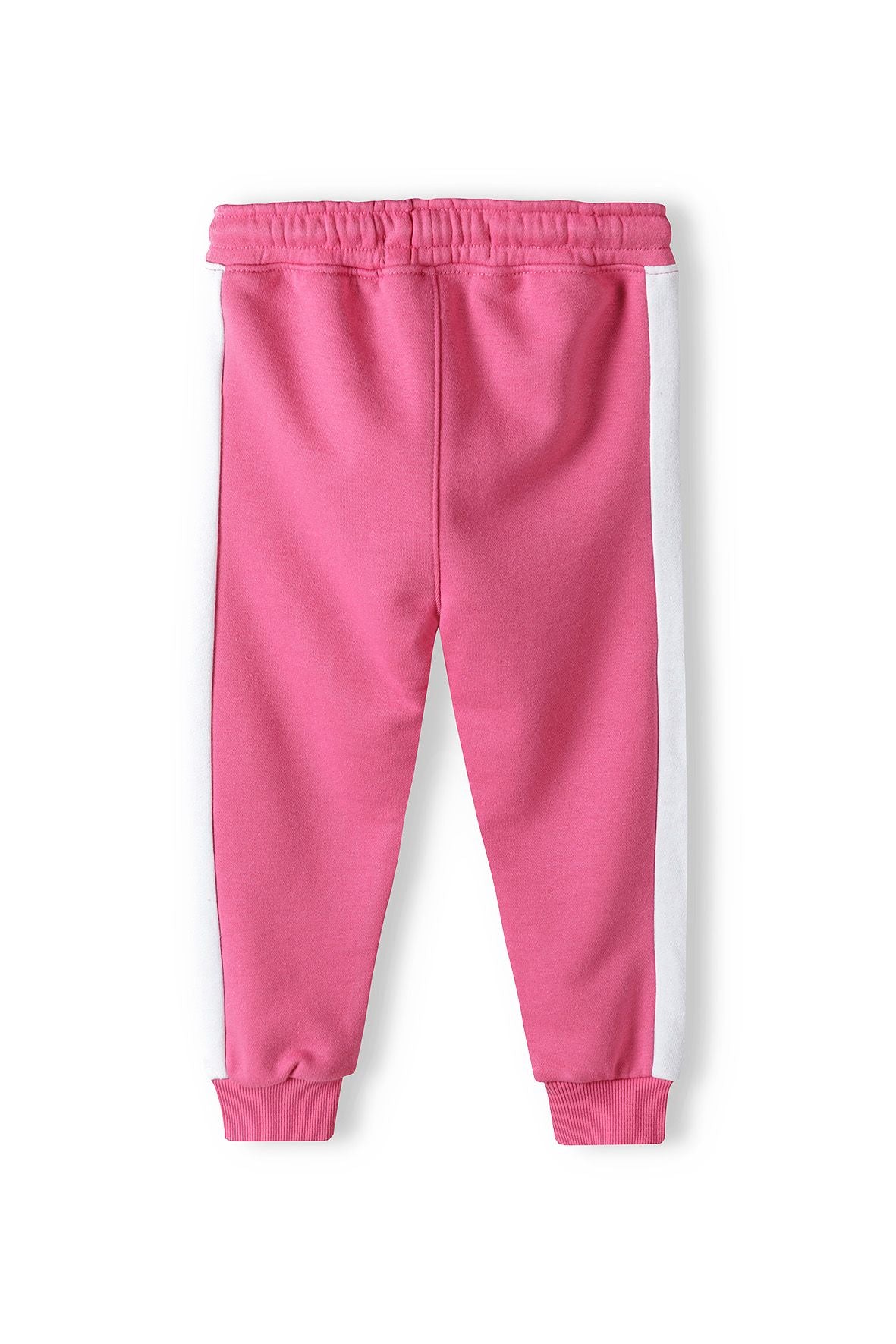 Fleece Sweatpants, Pink, Side Pockets - 2
