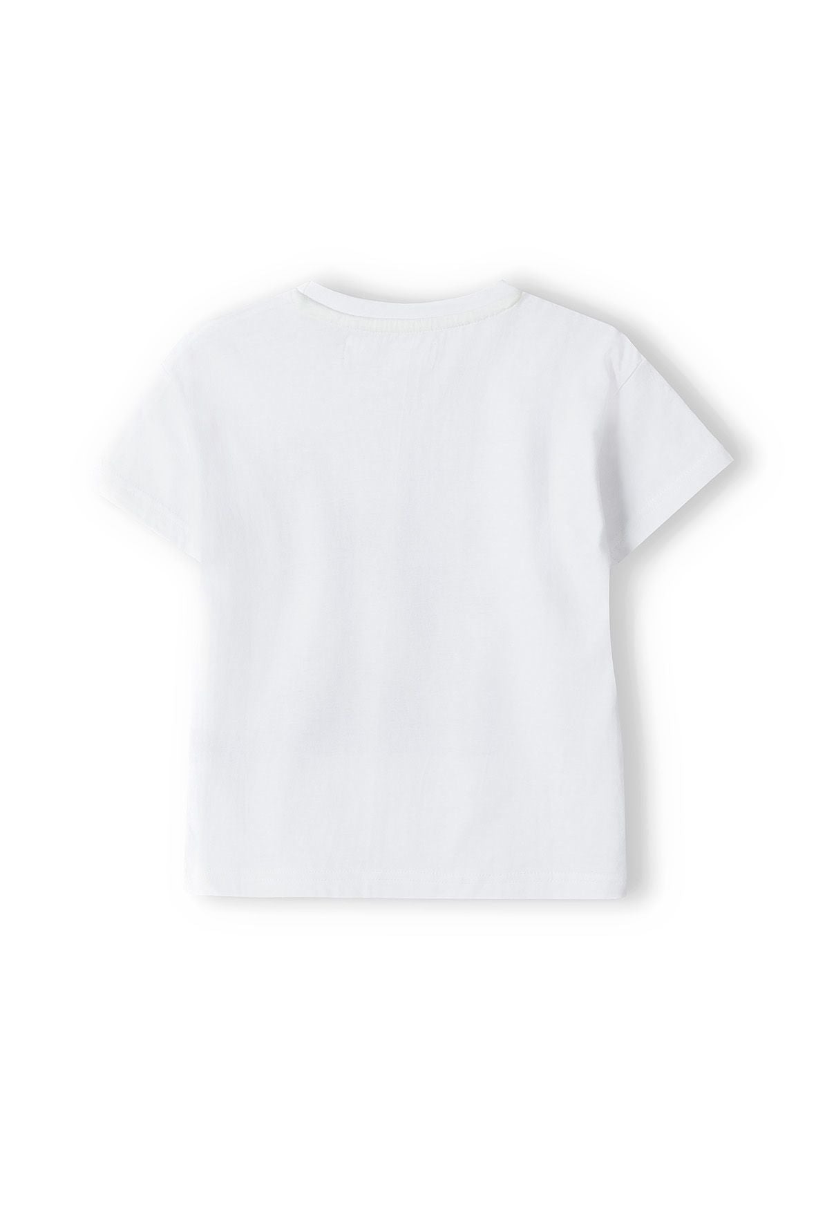 Short Sleeve T-Shirt Kindness Heart White Pink - 2