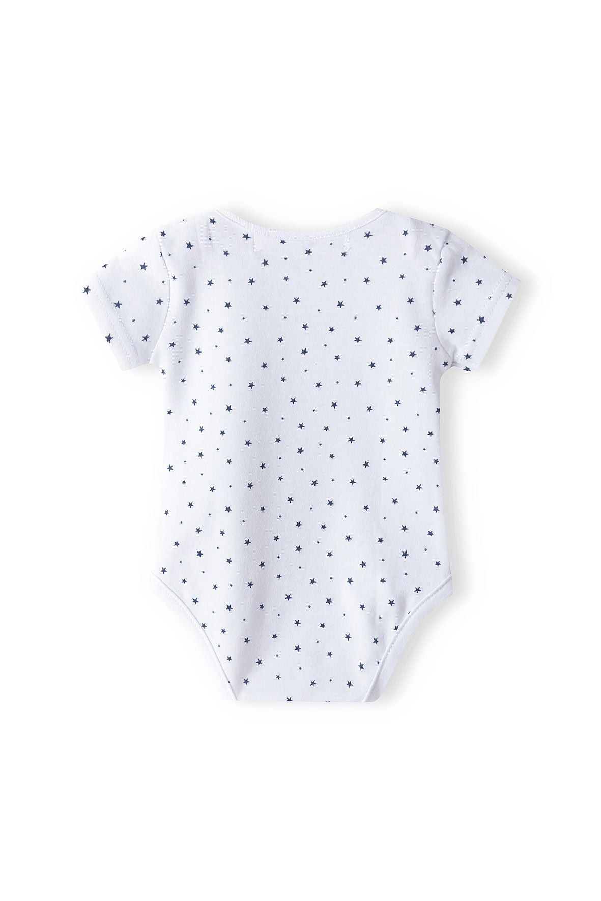 Short Sleeve Bodysuits 7-Pack, Stars, Navy White - 5