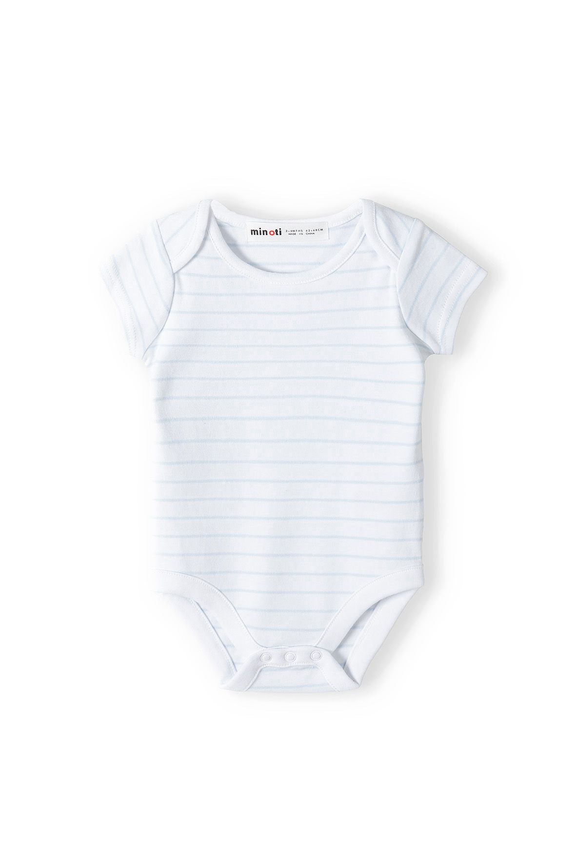 Short Sleeve Bodysuits 3-Pack, Blue, Stars & Stripes - 3