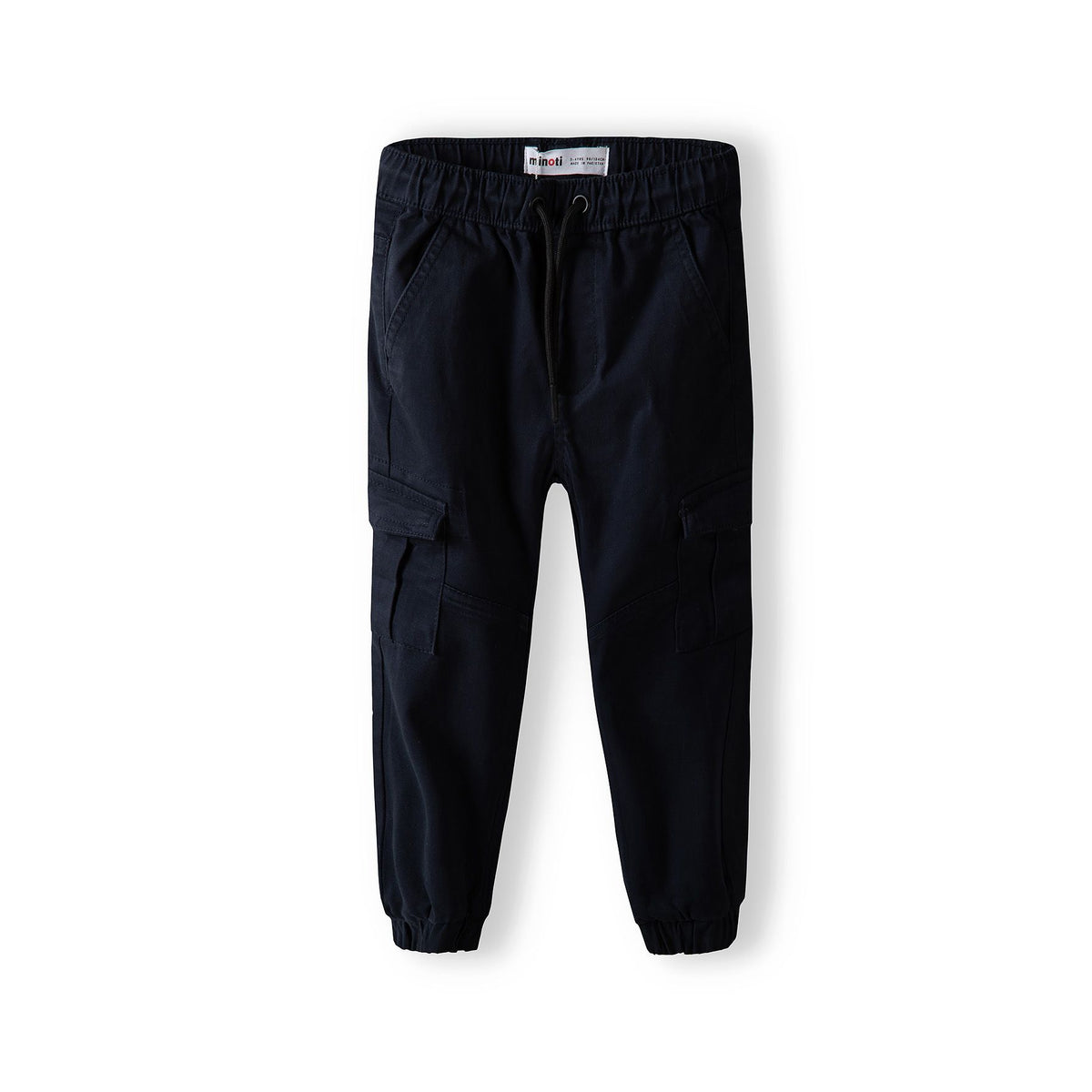 Boys' cargo trousers in navy — complete product view for square Shop card
