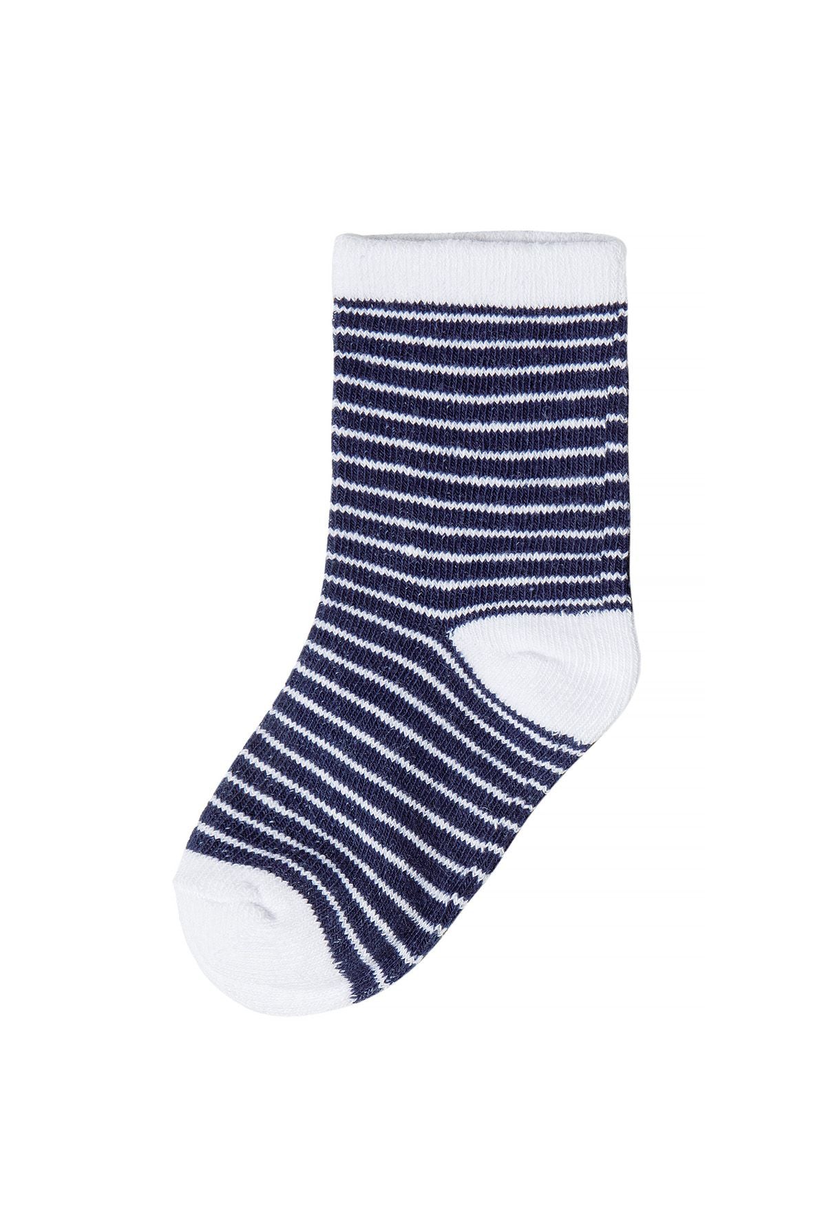 Socks 3-Pack Stars Stripes Navy Grey White - 4