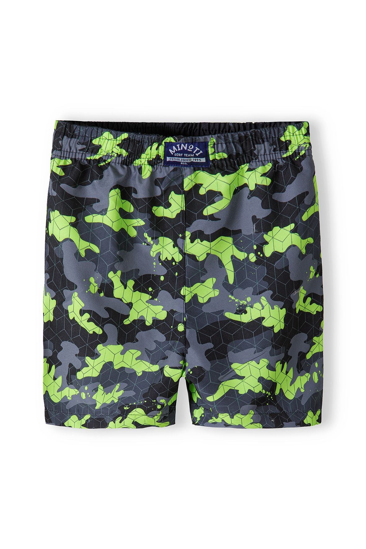 Board Shorts, Camouflage Green, Drawstring - 2