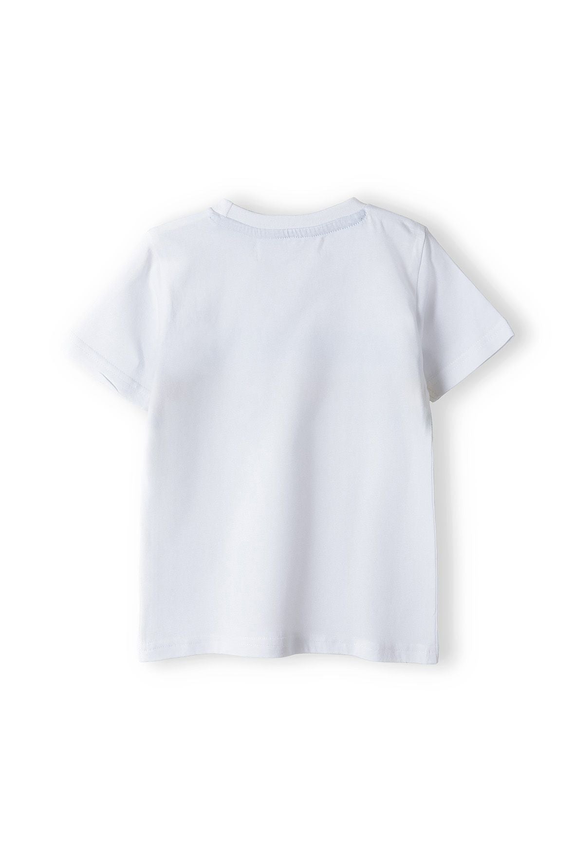 Short Sleeve T-Shirt, Surf Team Cali Stripes, White - 2