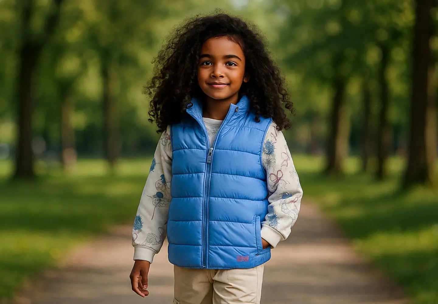 🧥Gilets for kids – lightness warmth and comfort for everyday wear