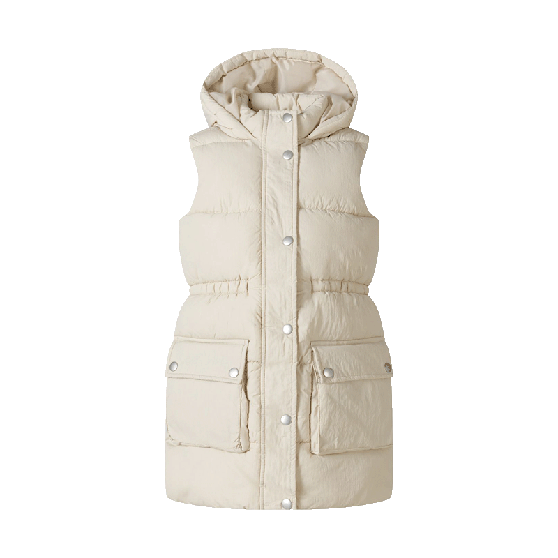 Kamizelka z kapturem dla dziewczynki