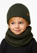 Komplet zimowy: czapka i komin na zimę