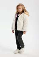 Dwustronna kurtka zimowa z futerkiem