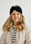 Girls grey Girls 2 pack headbands with front twist