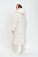 Ocieplana kurtka o dłuzszym kroju