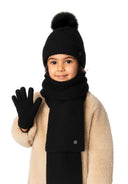 Zestaw zimowy: czapka, rękawiczki i szalik