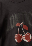 Girls navy Girls 3 pack long sleeve t-shirts front graphic prints