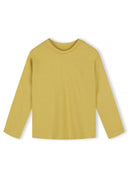 Girls pink Girls 5 pack plain long sleeve t-shirts