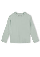 Girls pink Girls 5 pack plain long sleeve t-shirts