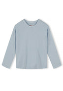 Girls white Girls 5 pack plain long sleeve t-shirts