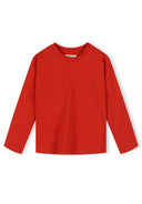 Girls white Girls 5 pack plain long sleeve t-shirts