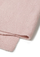 Komplet zimowy damski Respect – czapka z pomponem, szalik i rękawiczki, pudrowy róż