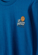 5er-Pack Langarm-T-Shirts mit Aufdruck