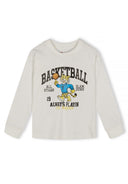 5er-Pack Langarm-T-Shirts mit Aufdruck