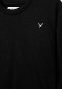 4er-Pack Langarm-T-Shirts mit Stickerei