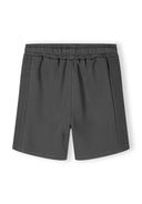 Boys fleece shorts with rib fabric panels grey 3-14y