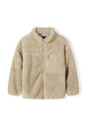 Kurtka rozpinana z misia z kieszenią na piersi