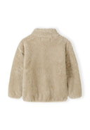 Kurtka rozpinana z misia z kieszenią na piersi