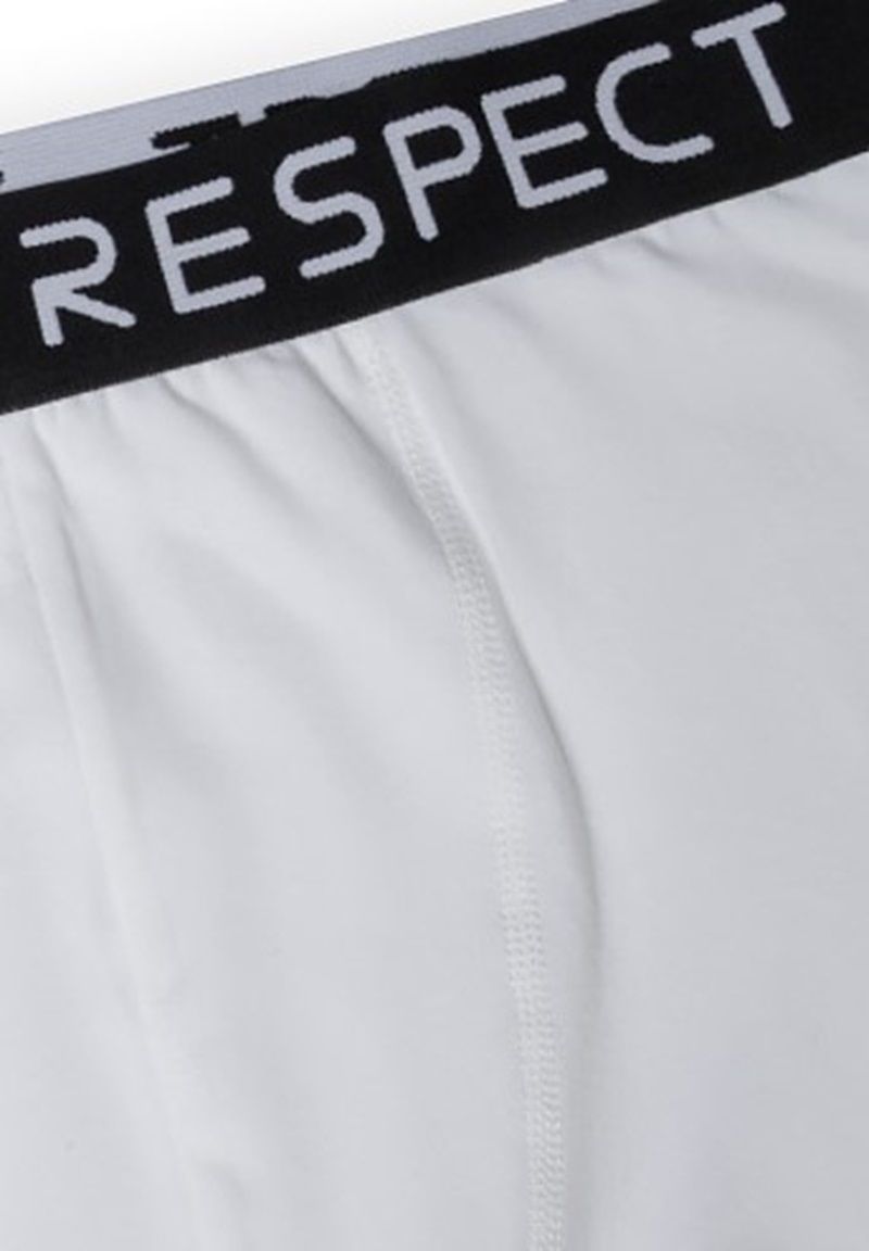 Boxers 5-Pack RESPECT Waistband White - 3