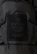 Kurtka ocieplana z odblaskowym nadrukiem