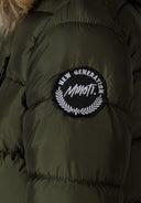 Kurtka z podszewką z polaru i futerkiem